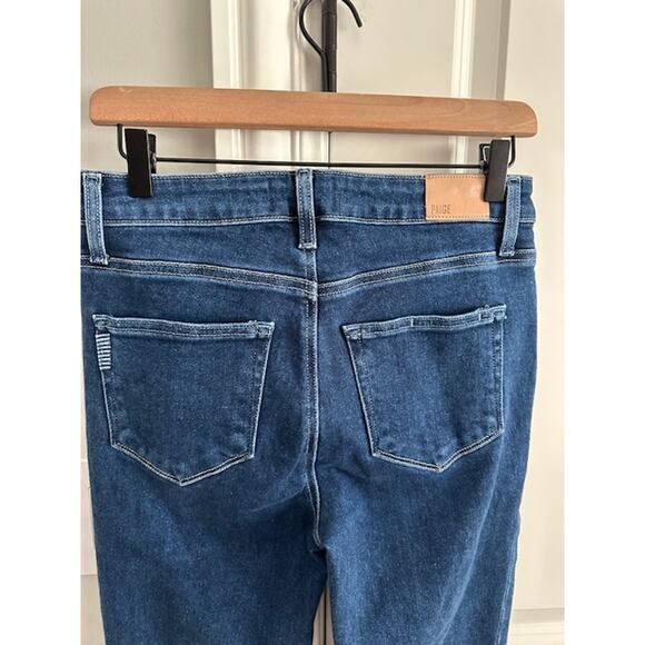 Paige Cindy Jeans With Raw Hem Size: 28 Straight Leg - Picture 7 of 9